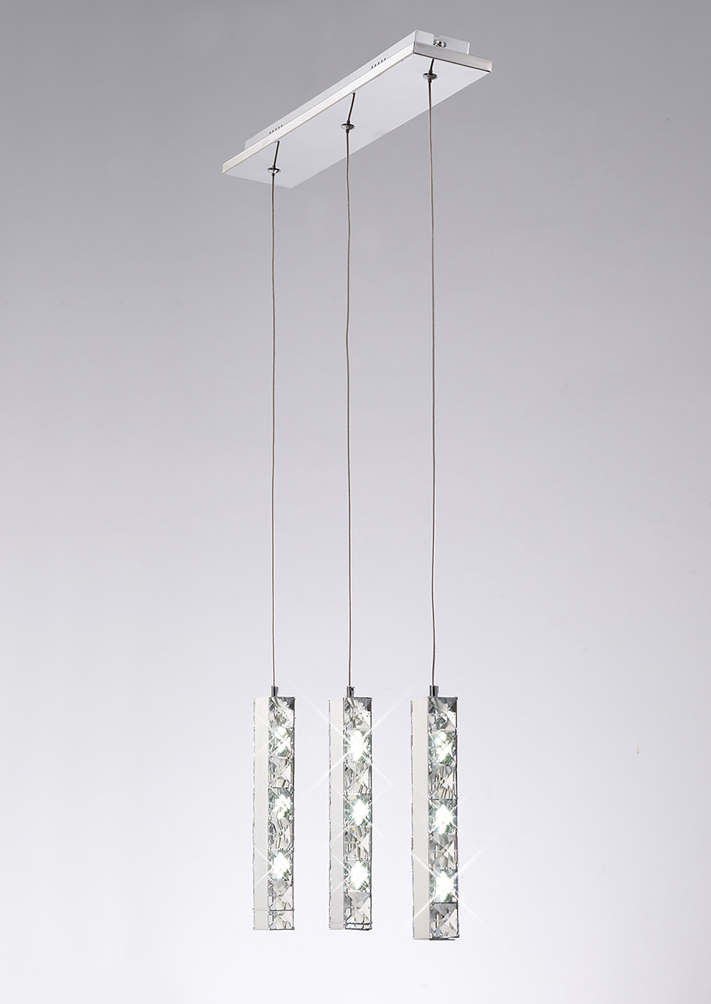 IL70034  Galaxy Crystal 9W LED Pendant Light